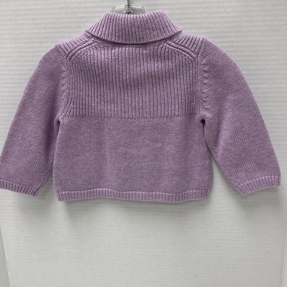 Janie and Jack Long Sleeve Striped Dress with Pockets & Sweater (2 Piece Bundle) - Picture 3 of 7